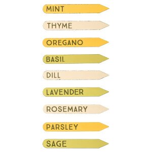 Garden Herb Markers